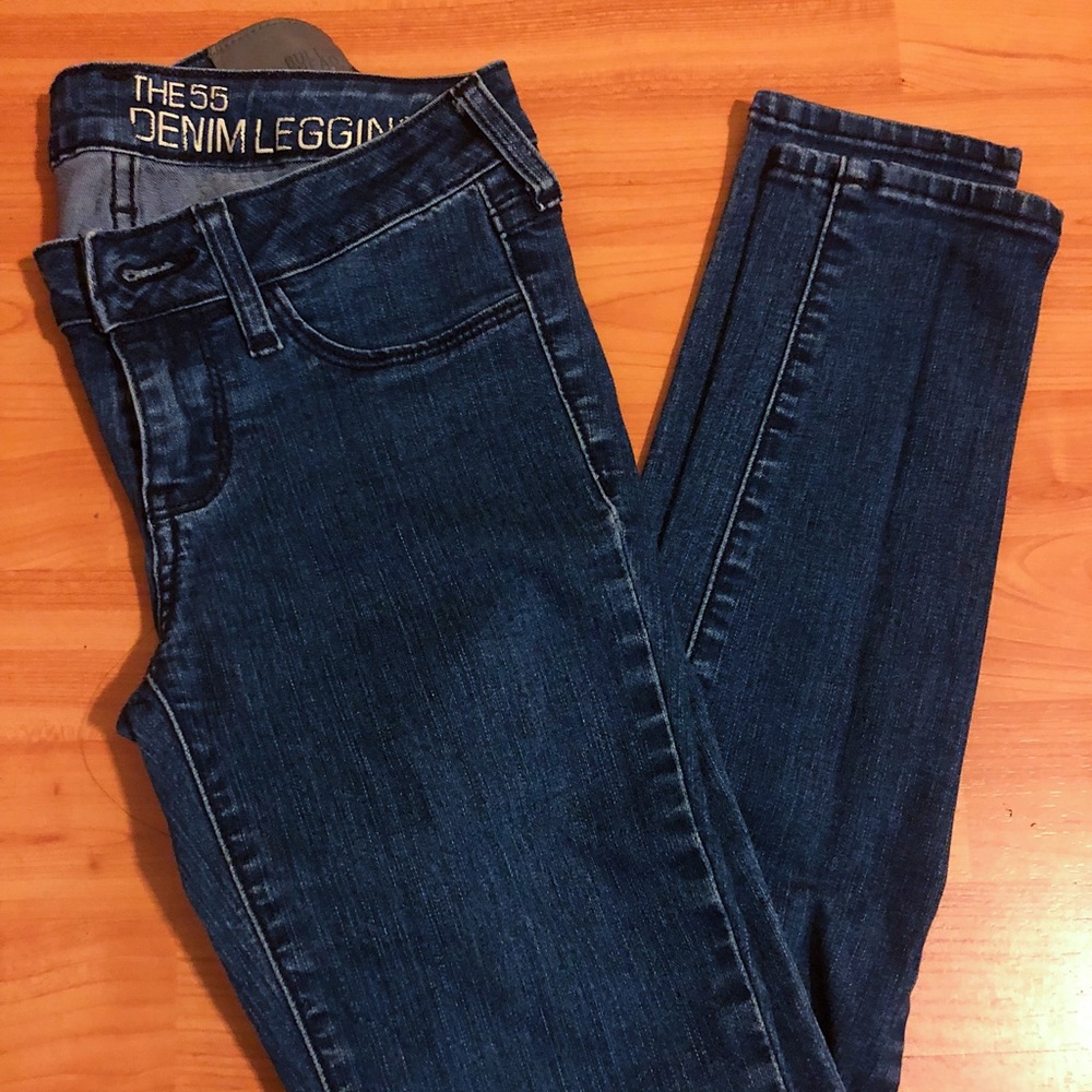 Navy Pacsun Denim Leggings